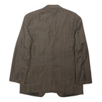 LAUREN RALPH LAUREN Womens Brown Wool Jacket M Woven Classic Button Closure