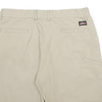 DICKIES Mens Shorts Beige Casual L W34 Polyester Blend Workwear