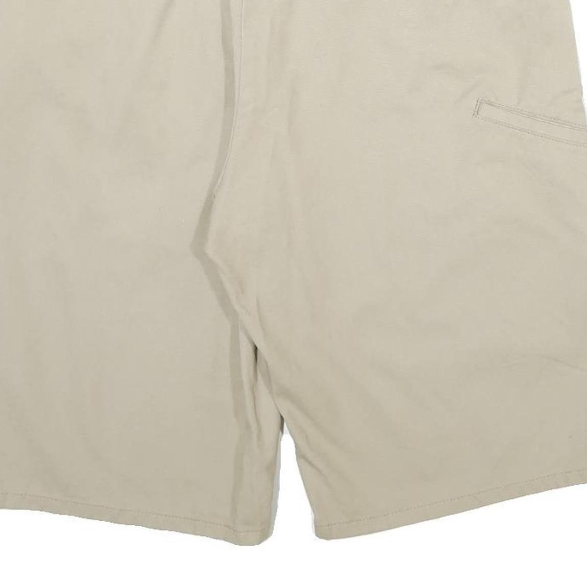 DICKIES Mens Shorts Beige Casual L W34 Polyester Blend Workwear