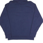 LEVI'S Mens Navy Blue Hoodie S Casual Pullover Cotton Blend