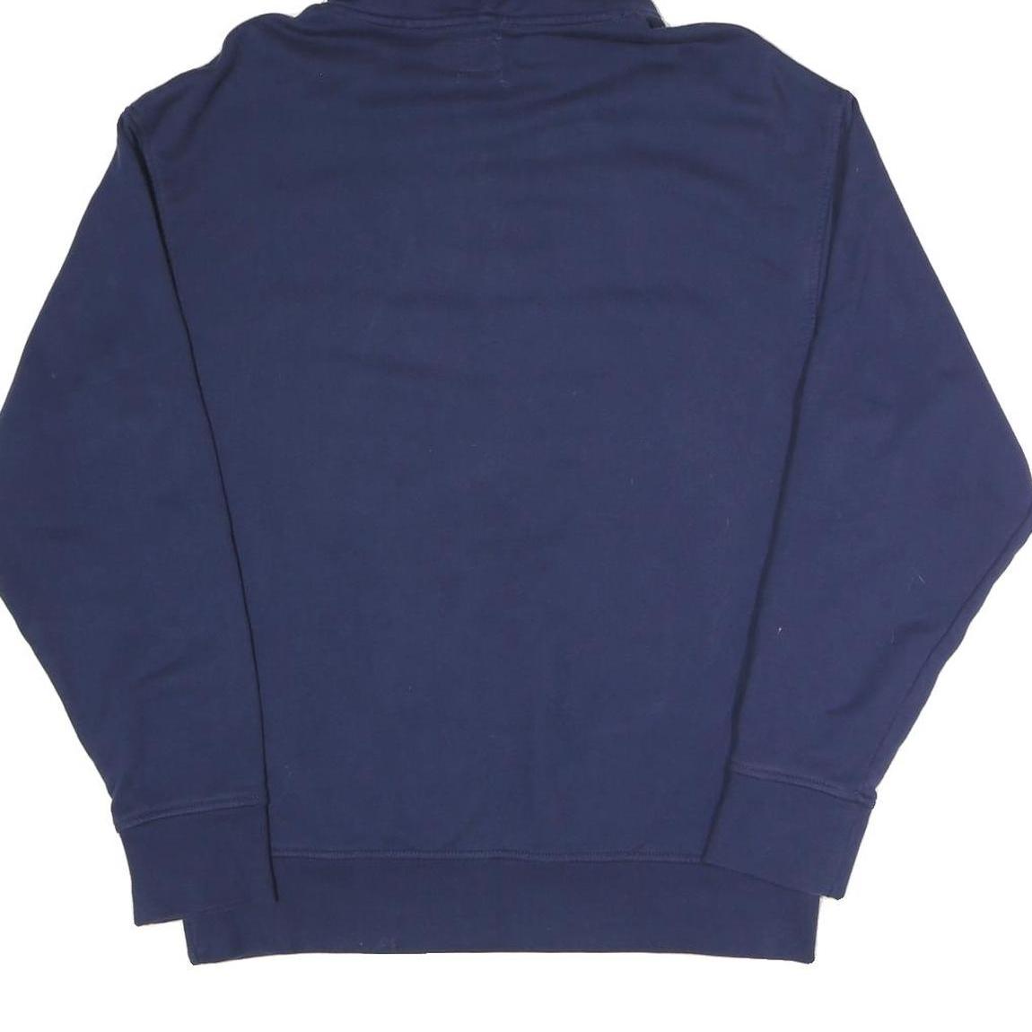 LEVI'S Mens Navy Blue Hoodie S Casual Pullover Cotton Blend