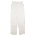 DARK SQUARE Mens Trousers Cream Regular Straight W28 L33