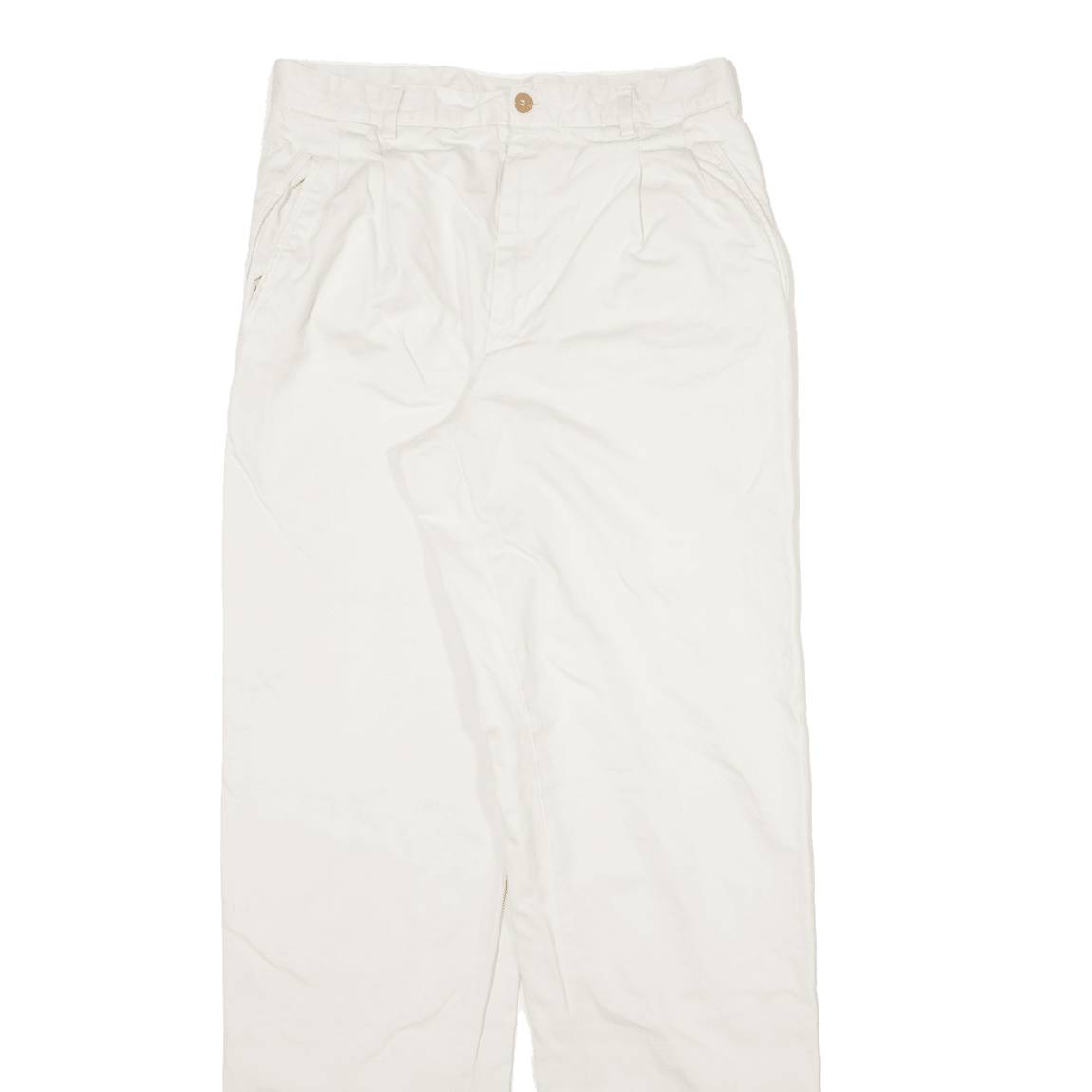 DARK SQUARE Mens Trousers Cream Regular Straight W28 L33