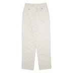 DARK SQUARE Mens Trousers Cream Regular Straight W28 L33