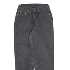 LEVI'S 626 02 Mens Jeans Black Regular Straight Denim Medium W26 L30 Classic Fit