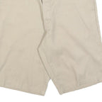 DICKIES Mens Shorts Beige Casual Plain M W34 Workwear Cotton Blend
