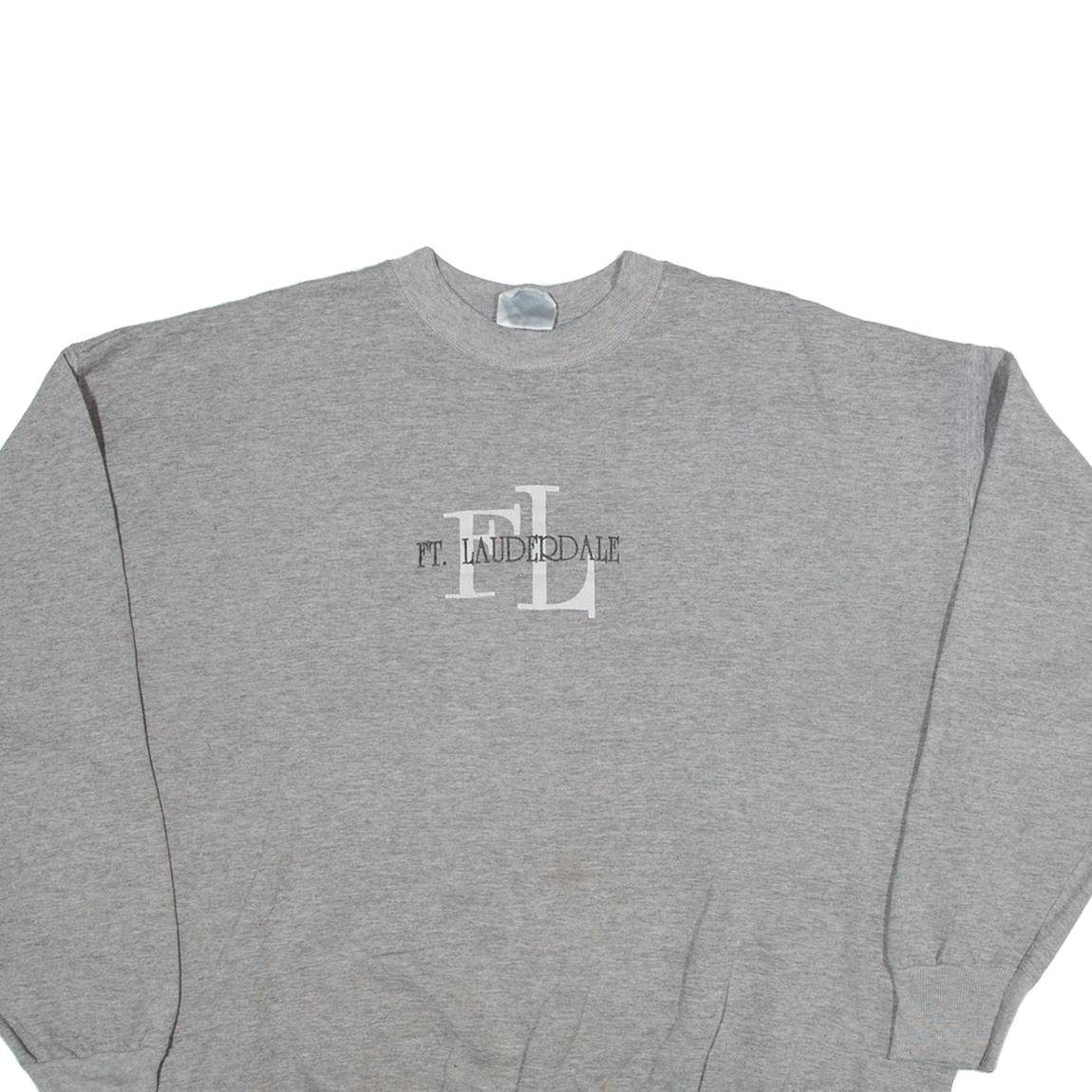 HAINES Lauderdale Womens Sweatshirt Grey XL