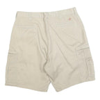 DICKIES Mens Shorts Beige Casual Cargo L W34 Comfortable Cotton Blend Pocket