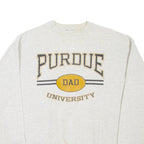 JANSPORT Purdue University Dad Mens Sweatshirt Grey USA 2XL