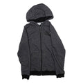 DKNY Womens Grey Hoodie Full Zip S
