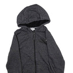 DKNY Womens Grey Hoodie Full Zip S