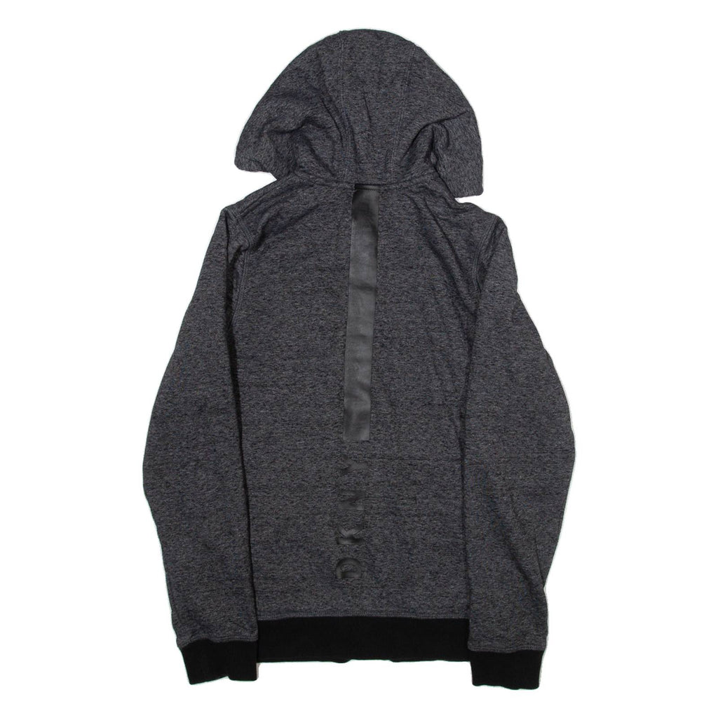 DKNY Womens Grey Hoodie Full Zip S
