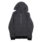 DKNY Womens Grey Hoodie Full Zip S