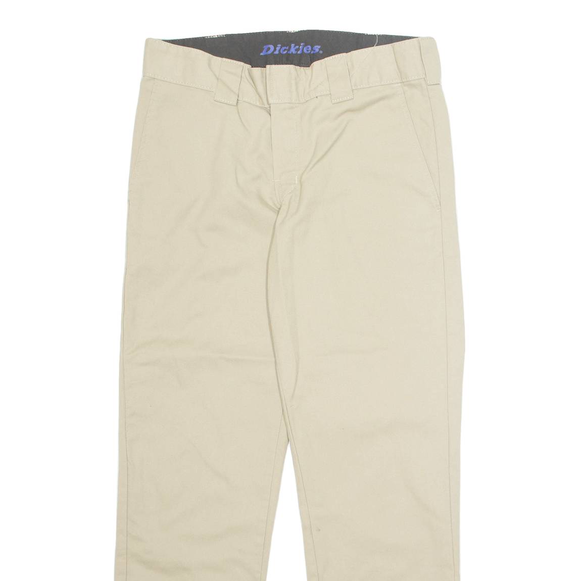 DICKIES Chino Workwear Mens Trousers Beige Slim Tapered W30 L28