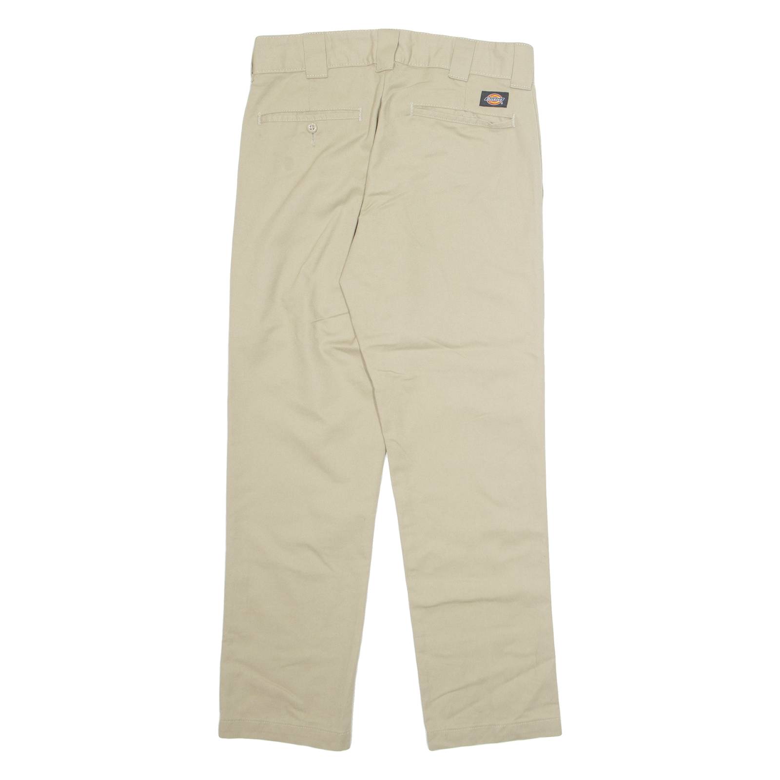 DICKIES Chino Workwear Mens Trousers Beige Slim Tapered W30 L28