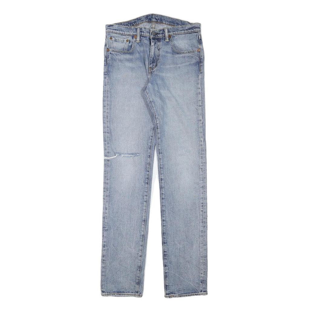 LEVI'S 511 Mens Jeans Blue Slim Skinny Denim Light W29 L33 Slim Fit Zip
