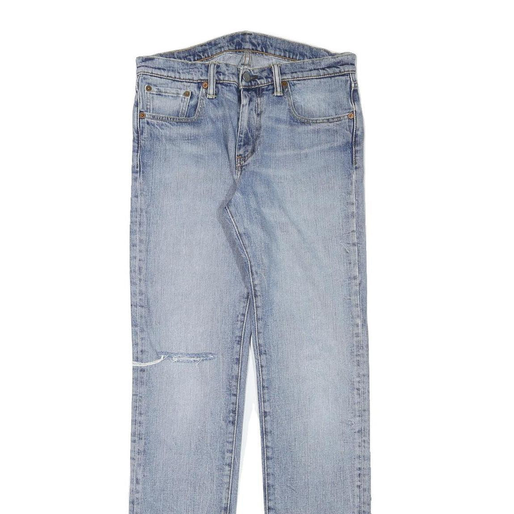 LEVI'S 511 Mens Jeans Blue Slim Skinny Denim Light W29 L33 Slim Fit Zip