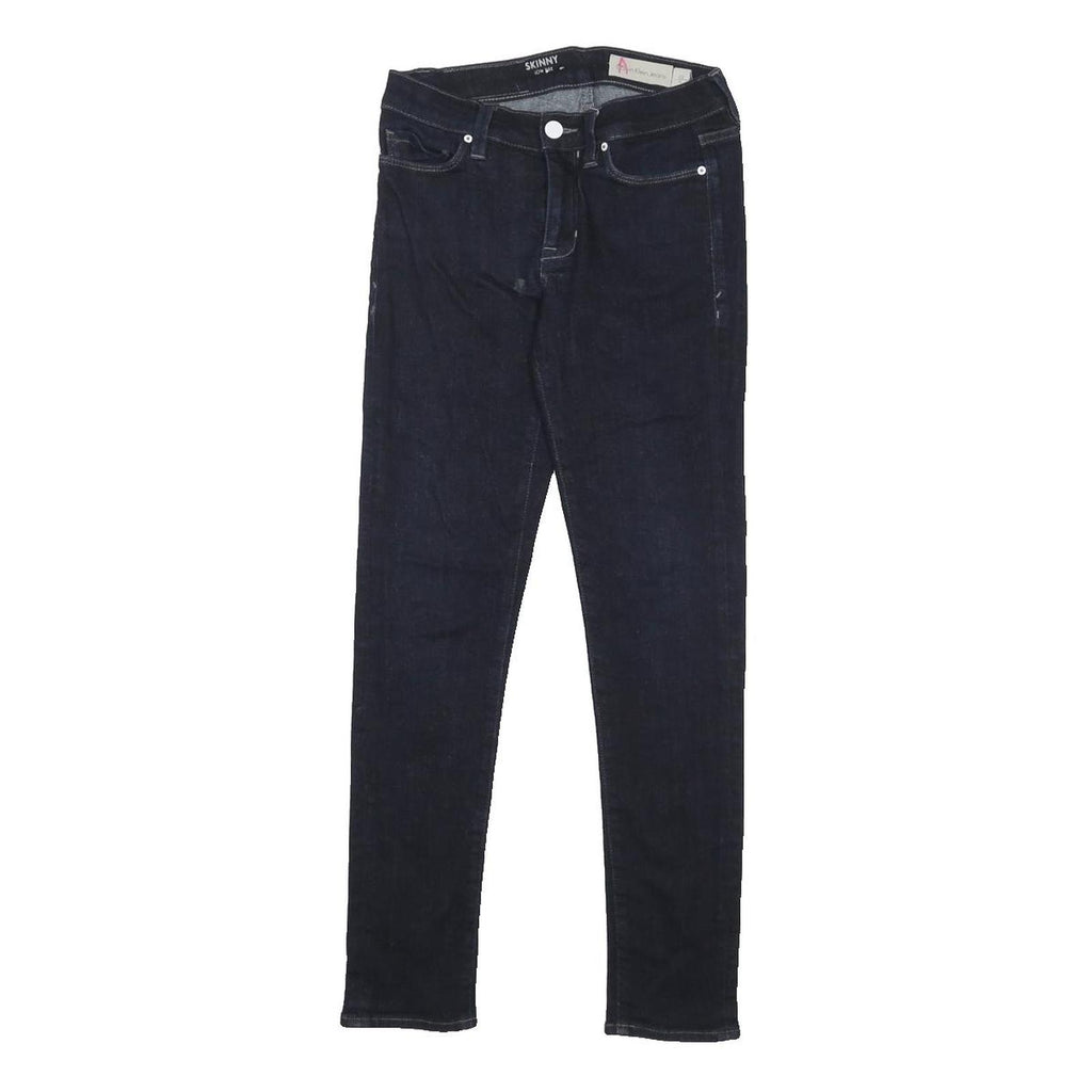 CALVIN KLEIN JEANS Womens Slim Skinny Denim Dark W24 L26 Stretch Cotton Blend