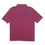 KAPPA Mens Maroon Polo Shirt S Cotton Blend Short Sleeve Classic Fit Casual