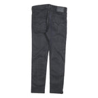 LEVI'S Mens Jeans Black Slim Skinny Denim W32 L30 Zip Cotton Blend Casual