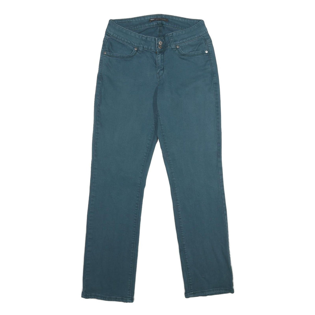 LEVI'S Womens Jeans Blue Regular Straight Denim W28 L32 529 Curvy Straight Zip