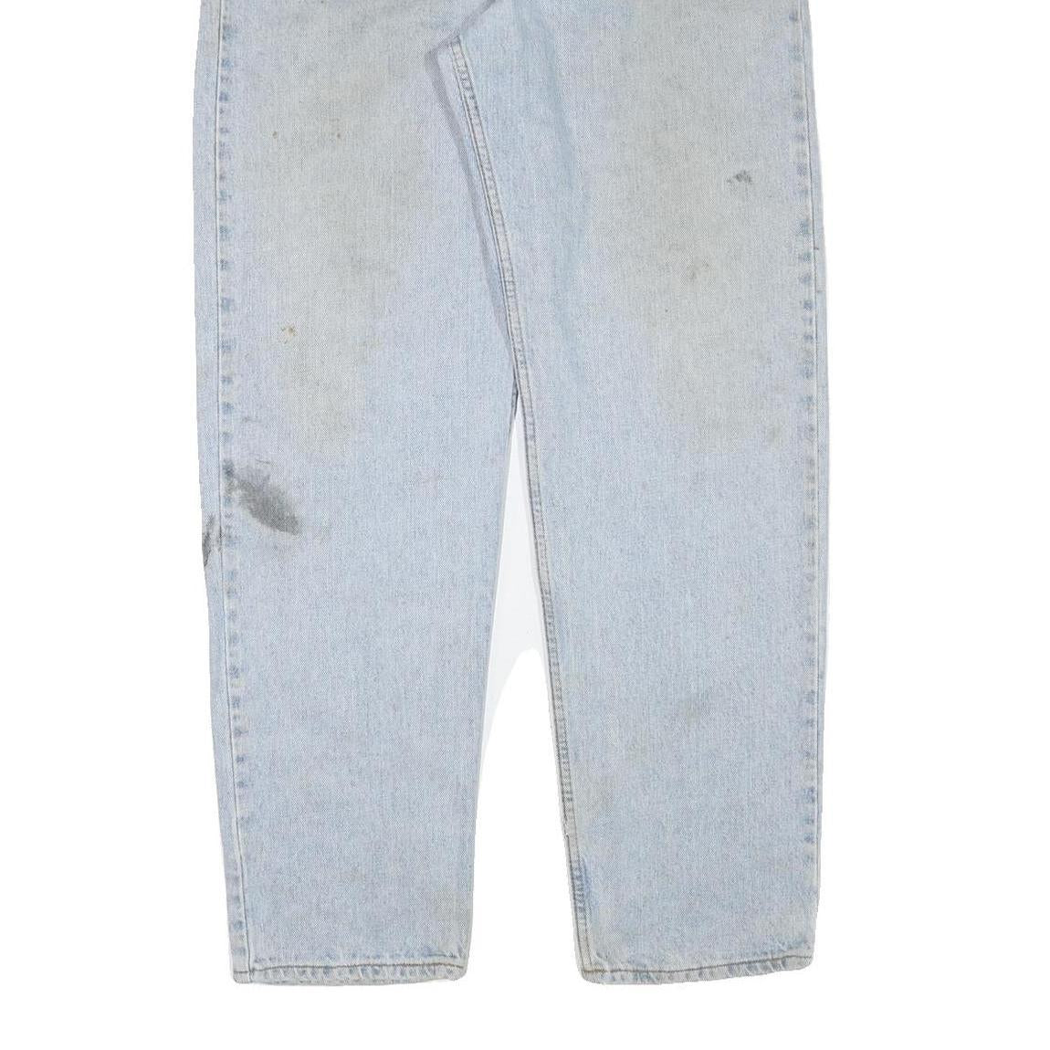 LEVI'S 550 Mens Jeans Blue Relaxed Loose Denim Light W35 L33 Classic Casual