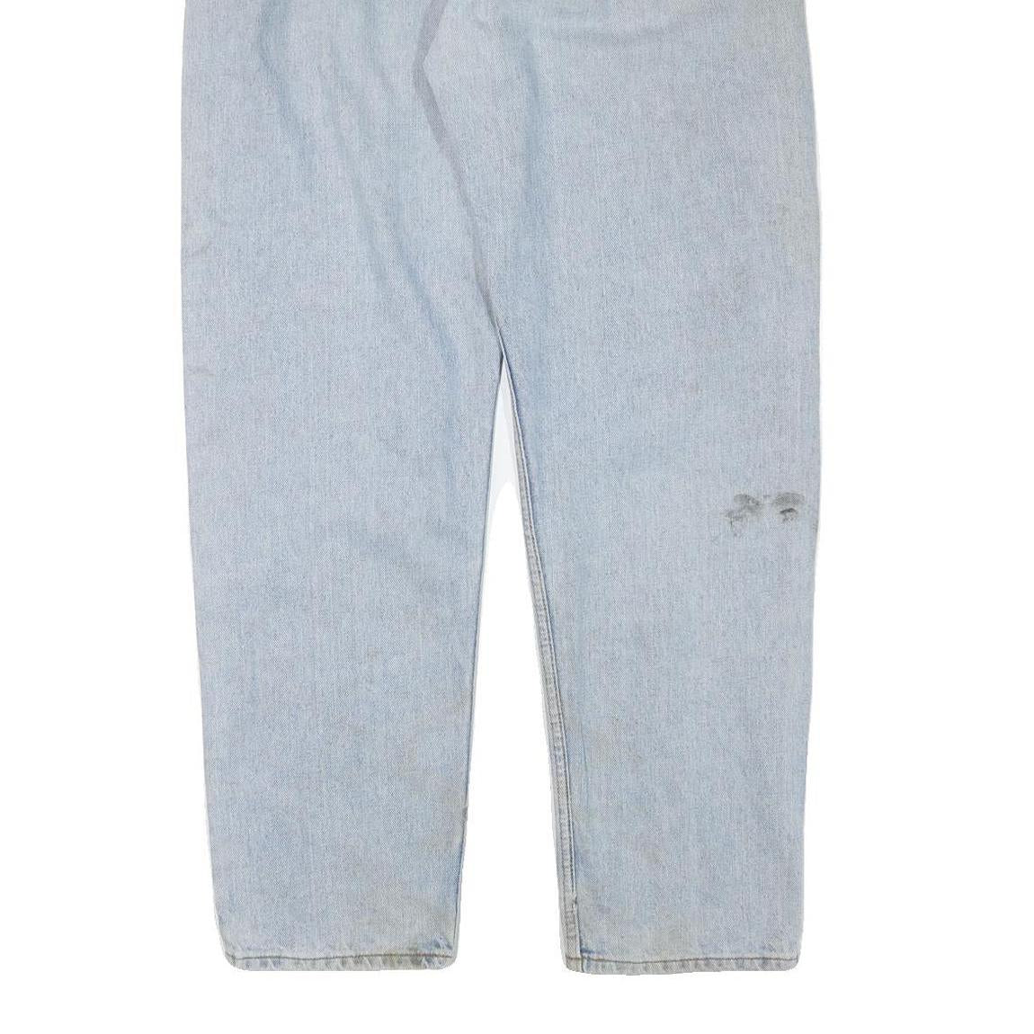 LEVI'S 550 Mens Jeans Blue Relaxed Loose Denim Light W35 L33 Classic Casual