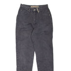 LEVI'S Womens Jeans Grey Regular Mom 90s W24 L30