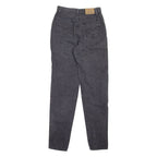 LEVI'S Womens Jeans Grey Regular Mom 90s W24 L30