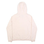NIKE Womens Pink Hoodie M Cotton Blend Pullover Sports Casual Sweatshirt