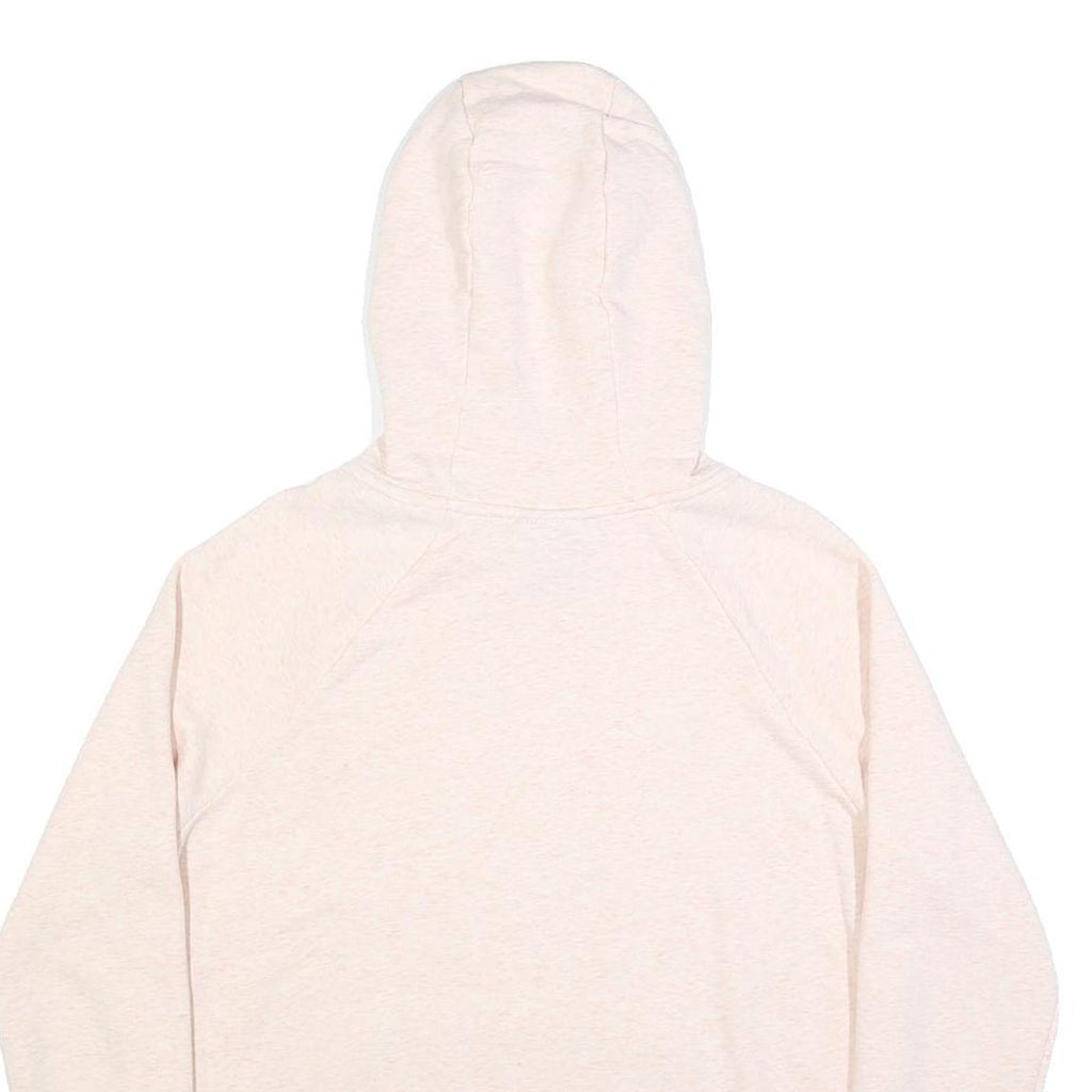 NIKE Womens Pink Hoodie M Cotton Blend Pullover Sports Casual Sweatshirt