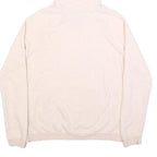 NIKE Womens Pink Hoodie M Cotton Blend Pullover Sports Casual Sweatshirt