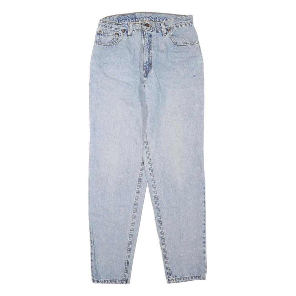 LEVI'S Womens Light Blue Regular Fit Straight Denim Stone Wash W30 L32 Classic