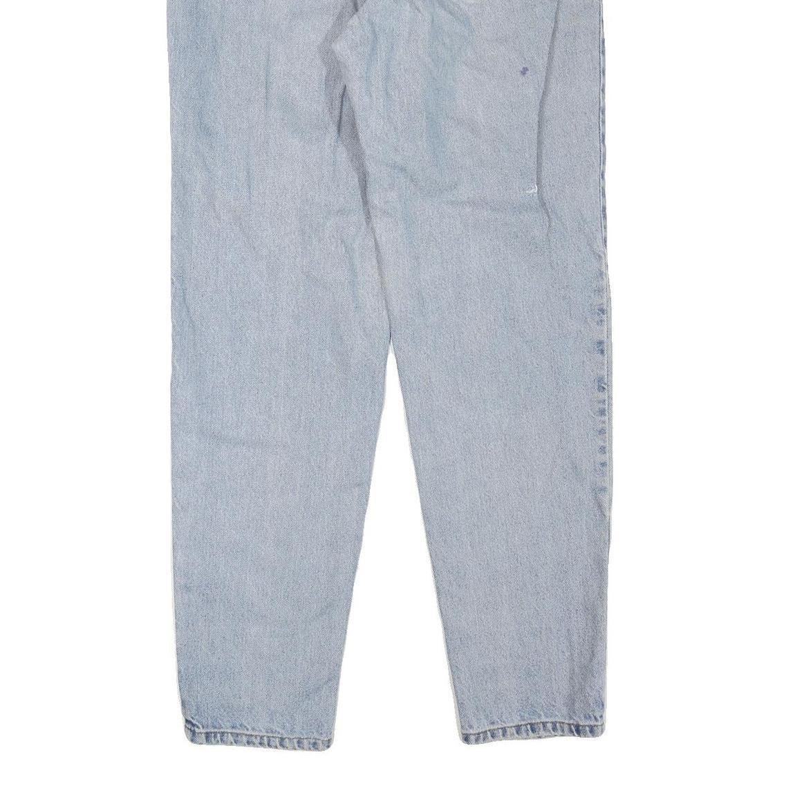 LEVI'S Womens Light Blue Regular Fit Straight Denim Stone Wash W30 L32 Classic