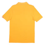 KAPPA Mens Yellow Short Sleeve Plain S Cotton Casual Polo Shirt Reliable Comfort
