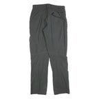 MAMMUT Lined Womens Polyester Grey Regular Trousers W32 L32 Outdoor Zip Pockets