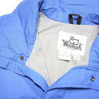 WOOLRICH Mens Blue Button Jacket XL Polyester Blend Outdoor Classic