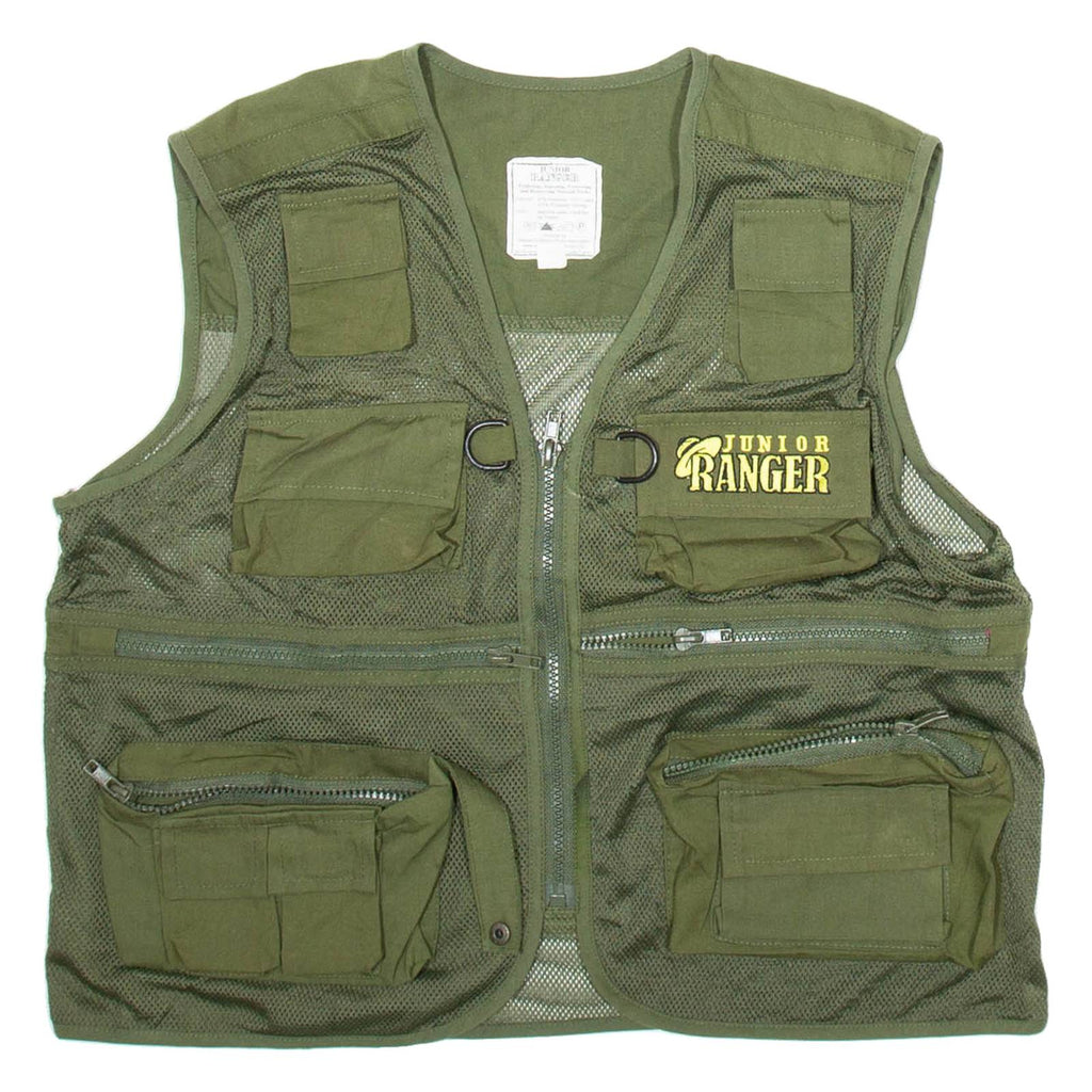JUNIOR RANGER Utility Mens Gilet Green S