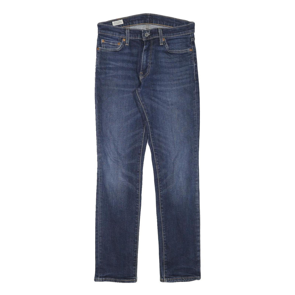 LEVI'S Mens Jeans Blue Slim Skinny Denim Medium W29 L31 Classic Cotton Blend Zip