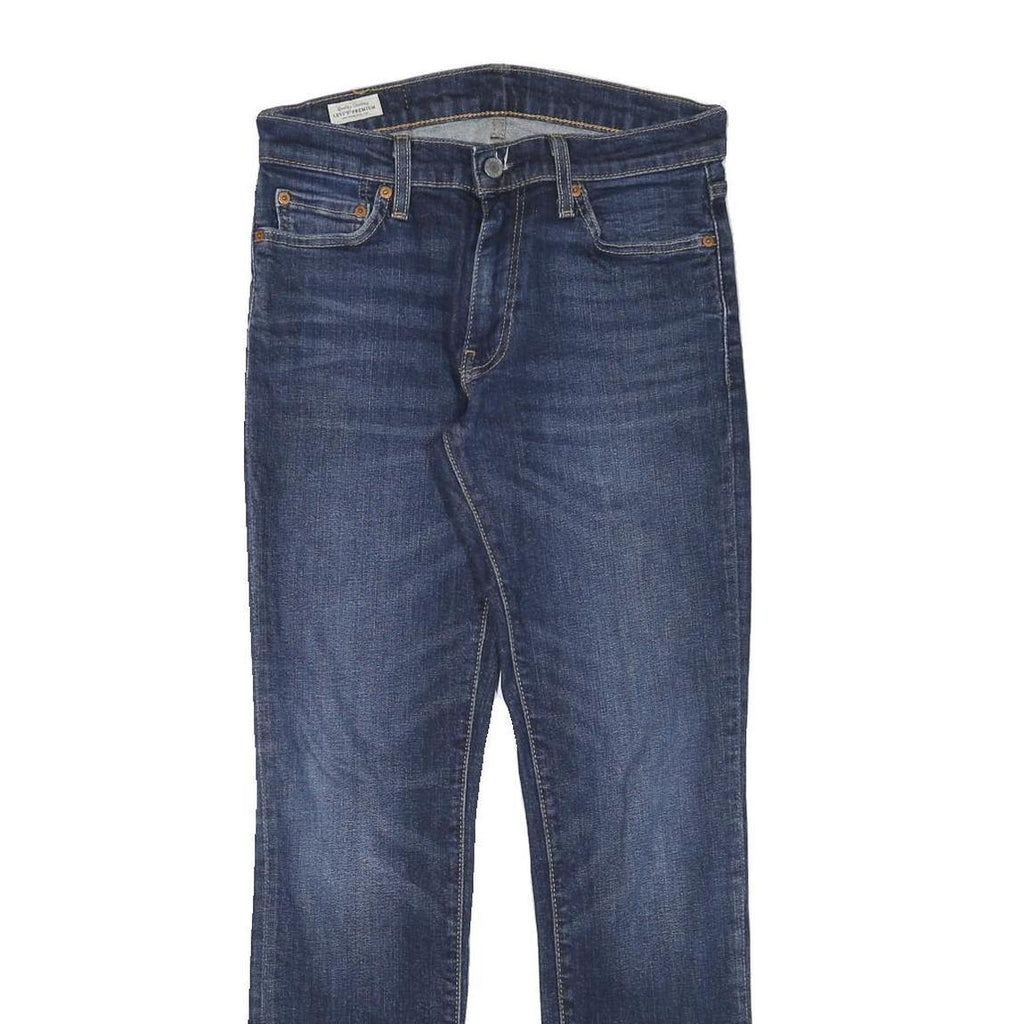 LEVI'S Mens Jeans Blue Slim Skinny Denim Medium W29 L31 Classic Cotton Blend Zip