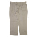 STANFORD Mens Trousers Beige Relaxed Straight Wool W38 L30