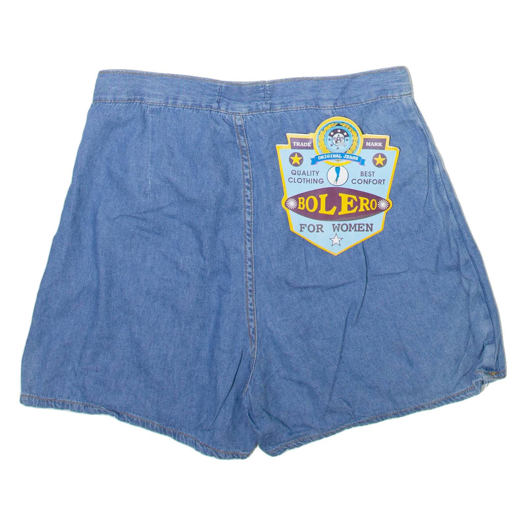 BOLERO Womens Denim Shorts Blue S W28