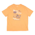 NAUTICA Mens Orange Sailing Graphic T-Shirt 2XL Short Sleeve Crew Neck Cotton