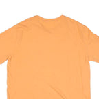 NAUTICA Mens Orange Sailing Graphic T-Shirt 2XL Short Sleeve Crew Neck Cotton