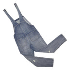 CARHARTT Womens Blue Denim Dungarees Slim Fit Cotton Blend S W32 L28 Casual