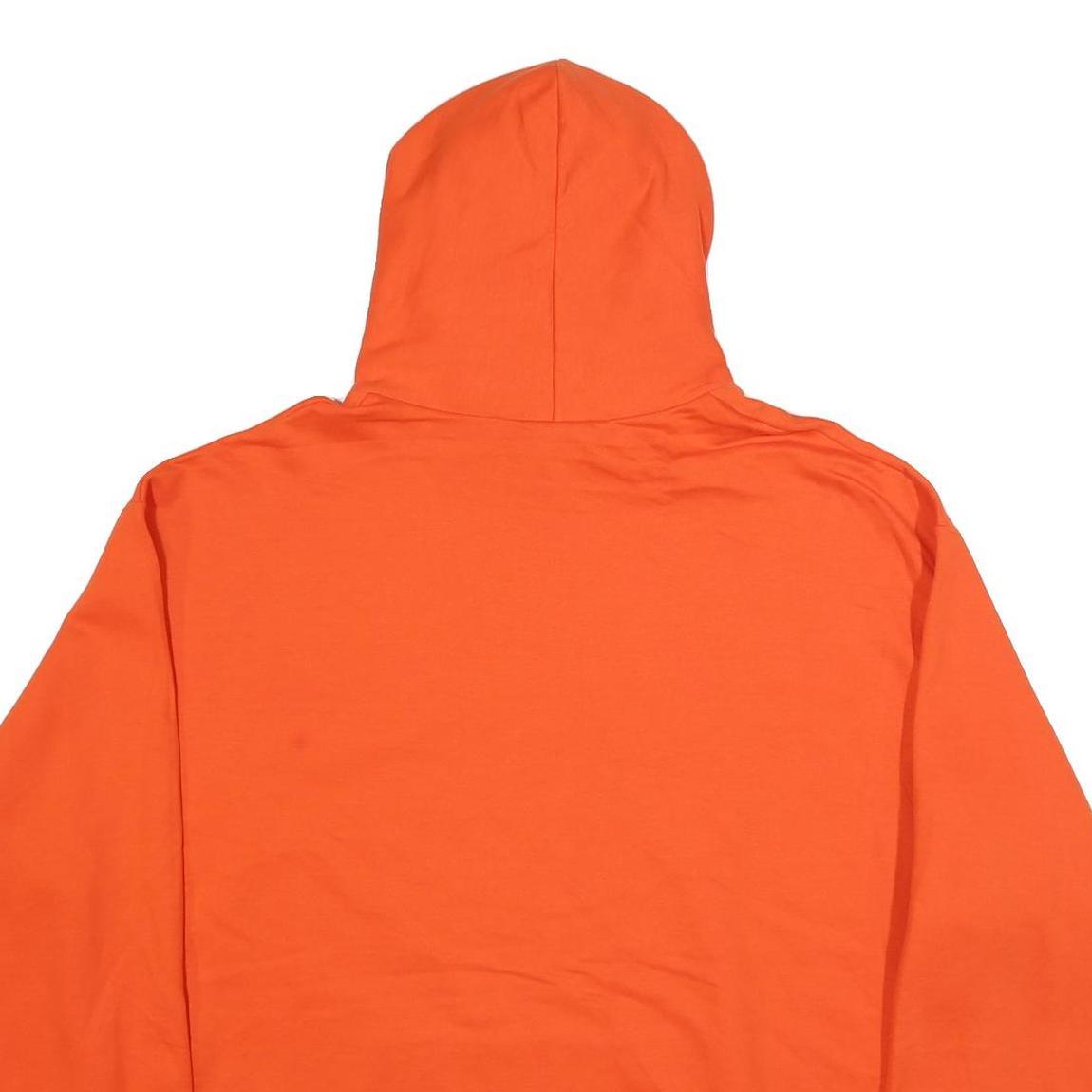 CHAMPION Mens Orange Chilton County Soccer Hoodie 2XL Cotton Blend Casual