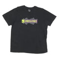 NIKE Mens Black Sports & Fitness Graphic T-Shirt L Short Sleeve Crew Neck