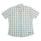 LEVI'S Mens Shirt Blue Check XL