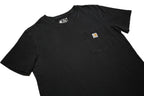 CARHARTT Womens Black Pocket T-Shirt M Short Sleeve Crew Neck Cotton Casual