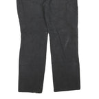DICKIES Mens Black Regular Straight Denim W40 L30 Workwear Cotton Blend Zip
